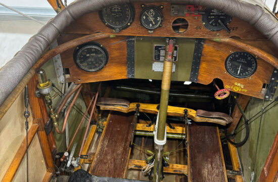 Tommy Morse Scout Cockpit